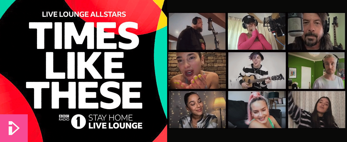 Radio 1's Stay Home Live Lounge