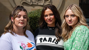 Hanna McLaughlan, Hannah Reid and Jennifer McCann