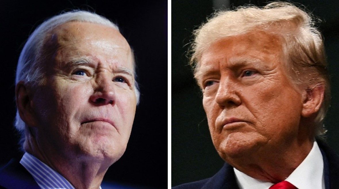 Joe Biden and Donald Trump