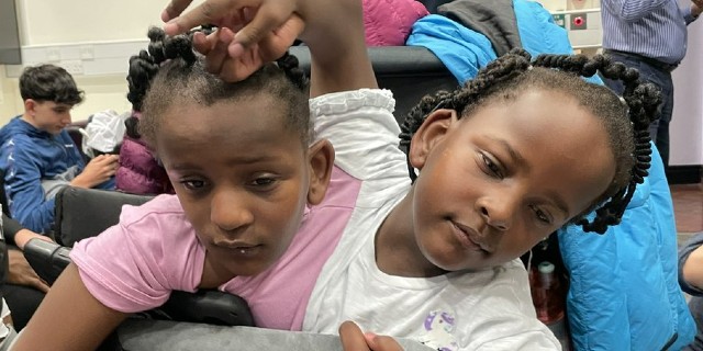 RConjoined twins Marieme and Ndeye