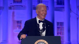 Biden speaks at the White House correspondents' dinner