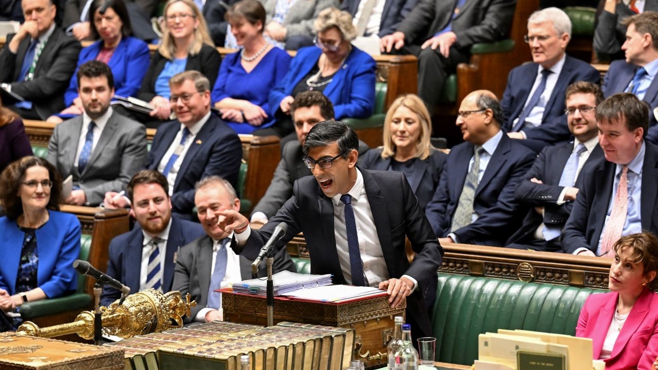 Rishi Sunak at Prime Minister's Questions