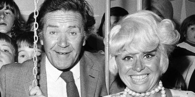 Peter Butterworth and Barbara Windsor