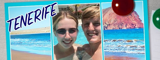 Grace Wilding and Alfie Archer