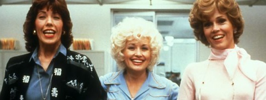 Lily Tomlin, Dolly Parton and Jane Fonda in 9 to 5