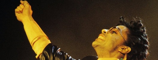 Prince on stage