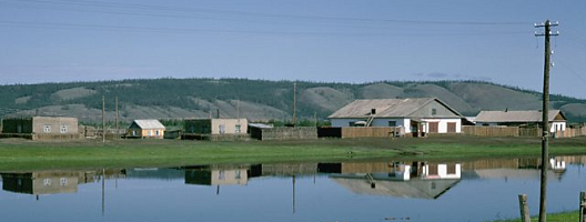 Rural Scene in Verkhoyansk, Russia