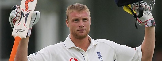 Andrew Flintoff in 2005 