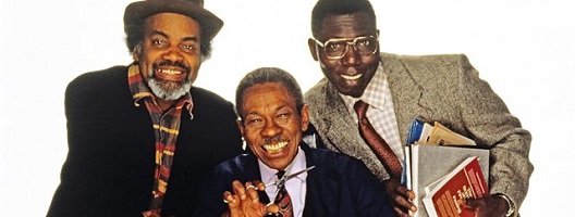 Ram John Holder, Norman Beaton and Gyearbuor Asante (Channel 4)