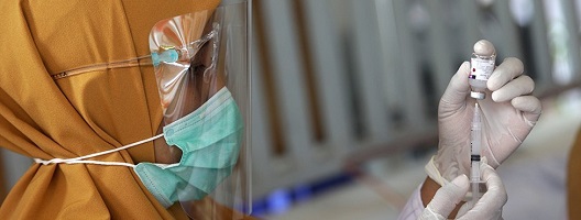 Vaccination programme in Banda Aceh