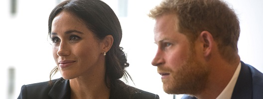 The Duchess and Duke of Sussex at the annual WellChild Awards at the Royal Lancaster Hotel in London, in September 2018
