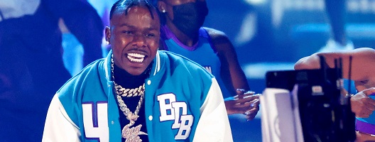 DaBaby performing during the BET Awards at the Microsoft Theater in Los Angeles, California, on 27 June, 2021