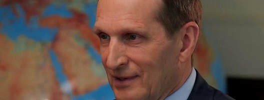 Russia's spy chief Sergei Naryshkin