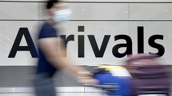 Arrivals at Heathrow Airport