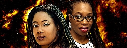 N. K. Jemisin, left, and Chinelo Onwualu [Images: Laura Hanifin and Chinelo Onwualu]