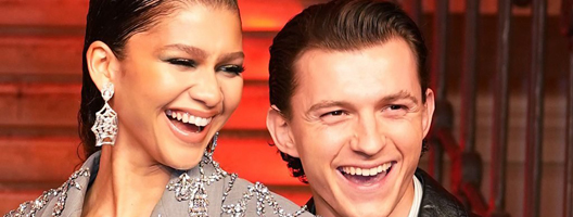 Spider-Man actors Zendaya and Tom Holland