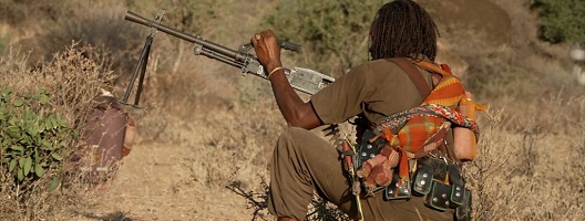 A soldier in Ethiopia
