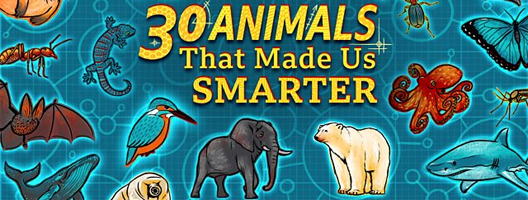 30 Animals that Made Us Smarter logo