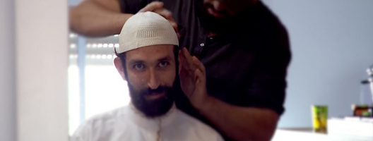 A Jewish man in Muslim dress