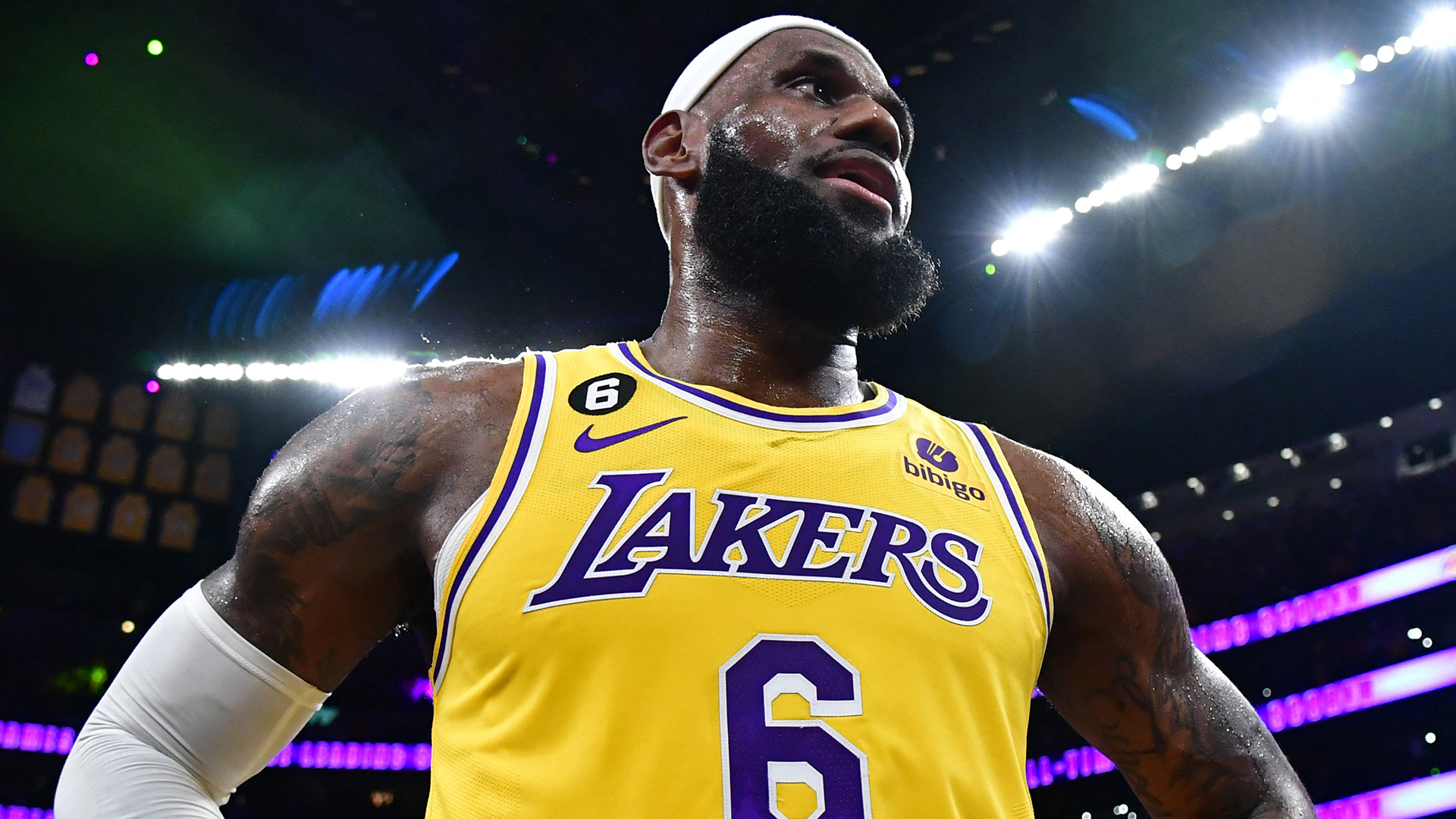 LeBron James, pictured in 2023 (Credit: Gary A Vazquez/USA Today Sports via Reuters)